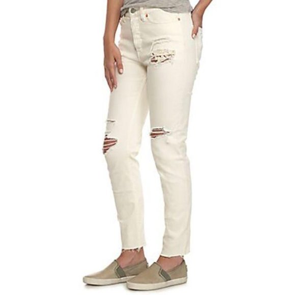 NWT Free People Lacey Embellished Skinny Jeans - Picture 13 of 13